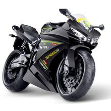 Moto de Brinquedo RM Racing Motocycle 0910 Preto - Roma