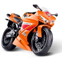 Moto de Brinquedo RM Racing Motocycle 0910 Laranja - Roma