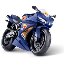 Moto de Brinquedo RM Racing Motocycle 0910 Azul Escuro Roma
