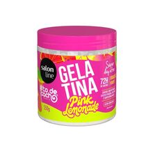Gelatina Capilar Salon Line Cachos dos Sonhos Pink Lemonade 550g