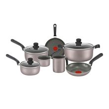 Conjunto de Panelas 7 Peças Rochedo Imusa Talent com Antiaderente Tefal - Cinza