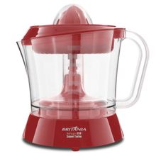Espremedor de Frutas Britânia Bellagio 350 Turbo Vermelho 127V