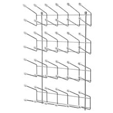 Suporte de Parede para 48 Copos Utimil em Aço Cromado