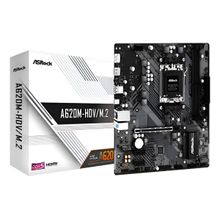Placa Mãe Asrock A620m Hdv M2 Soquete Amd Am5 Matx Ddr5 Preto