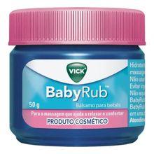 Vick Babyrub - 50 G - 50 Ml - Pomada - Unidade - 1