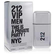 Perfume Masculino 212 Vip Carolina Herrera 50 ML Eau De Toilette
