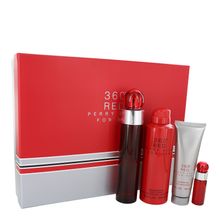 Perf.Caixa Presente Col.Masc.Perry Ellis 360 Red 100 ML EDT+7 ML EDT+200 ML Des.+90 MLsabonete Líq.