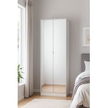 Armário Sapateira Multiuso Demóbile Grife com 2 Portas com Espelho, 1 Gaveta e 6 Prateleiras Internas