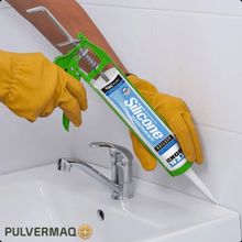 Silicone Acético Transparente Tubo de 270ml  Antifugo Tek Bond