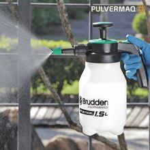 Borrifador Pulverizador De Pressão Manual 1,5 Litros Para Horta Jardim Flores Brudden