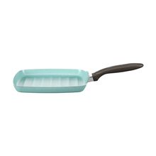 Frigideira Grill Brinox Suprema Ceramic Life Antiaderente Mineral Resist 750ml 24x24x2,3cm Verde