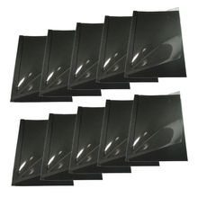 Kit 10 Capas Encadernação Térmica Até 300 Folhas A4 Preta