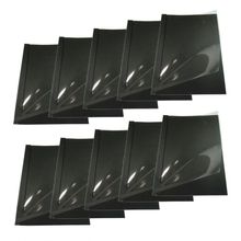 Kit 10 Capas Encadernação Térmica Até 120 Folhas A4 Preta