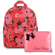 Kit Mochila e Capa Tablet Salmão - Moderna e Estilosa