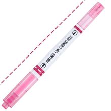 Caneta Hidrográfica Fineliner 0.4mm Com Carimbo Roll Brw Rosa