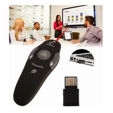 Caneta Laser Apresentador De Slide Sem Fio Alcance 30m