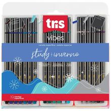 Caneta Superfina Vibes - Inverno - 0,4mm - 19 Cores - Tris