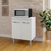 Armário Multiuso Lis 2 Portas Cozinha Mb1 Cor Branco Pc