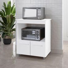 Armário Multiuso Lira 2 Portas Cozinha Mb1 Cor Branco