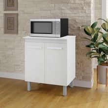 Armário Multiuso Lis 2 Portas Cozinha Mb1 Cor Branco