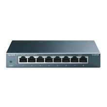 Switch 8 Portas Gigabit De Mesa 10-100-1000 Mbps Tl-sg108 Smb