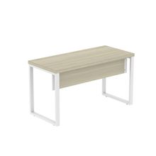 Mesa Escritório 1700x700x750 M170-70pe40tub Castanheira Natural-branco