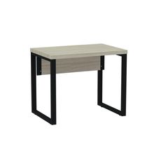 Mesa Escritório 900x600x750mm M900pe40tub Castanheira Natural-preto