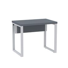 Mesa Escritório 900x600x750mm M900pe40tub Grafito-cinza