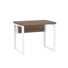 Mesa Escritório 900x600x750mm M900pe40tub Walnut-branco