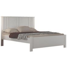 Cama Casal Milano Branco Leifer Móveis