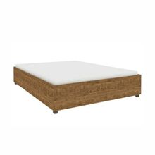 Cama Box Mônaco Casal Tcil Imbuia Rustic