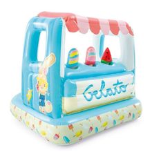Piscina Inflável Infantil Com Cobertura Ice Cream 60 Litros Intex
