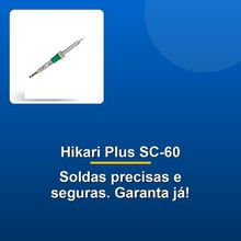 Ferro De Solda Hikari Plus Sc-60 50w 110v