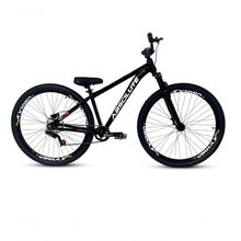 Bicicleta Aro 29 Absolute Nero 5 Freeride Single Freio Hidraulico Shimano Mt200 Garfo C-trava Rodas Vmaxx preto