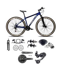 Bicicleta Aro 29 Absolute Nero 5 Câmbios Shimano Deore-altus 27v Freio Hidráulico Garfo C-trava Azul Tam: 15