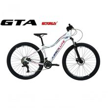 Bicicleta Aro 29 Feminina Absolute Hera Kit 2x9 Gta Sunrun K7 Freio A Disco Garfo C-trava Mtb branco Tam: 17