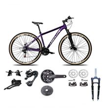 Bicicleta Aro 29 Absolute Nero 5 Kit 2x9 Gta Sunrun K7 Freio A Disco Garfo Com Trava Mtb Roxo Tam: 15