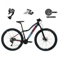 Bicicleta Aro 29 Absolute Hera Feminina Câmbios Shimano Altus 27v Freio Hidráulico K7 Garfo C-trava preto Tam: 15