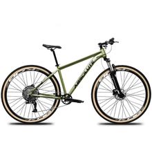Bicicleta Aro 29 Absolute Nero 5 12v Hollowtech K7 Freio Hidráulico Garfo Trava No Guidão oliva Tam: 15