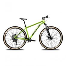 Bicicleta Aro 29 Absolute Nero 5 12v Hollowtech K7 Freio Hidráulico Garfo Trava No Guidão Verde Tam: 19