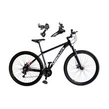 Bicicleta Aro 29 Absolute Nero 5 Alumínio 21v Câmbios Shimano Freio A Disco Mountain Bike preto Tam: 19