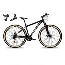 Bicicleta Aro 29 Absolute Nero 5 Alumínio 24v Câmbios Shimano Freio A Disco Mountain Bike preto Tam: 23