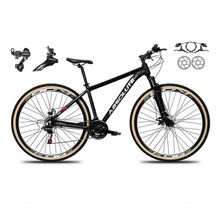 Bicicleta Aro 29 Absolute Nero 5 Alumínio 24v Câmbios Shimano Freio A Disco Hidráulico preto Tam: 17