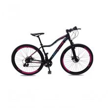 Bicicleta Aro 29 Absolute Hera Feminina 24v Freio A Disco Garfo Suspensão Mtb Alumínio preto Tam: 15