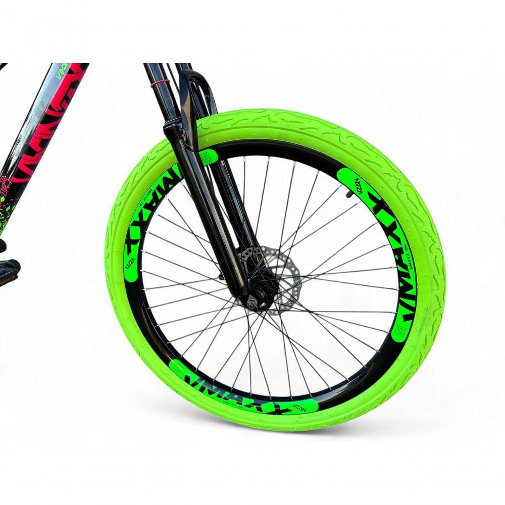 Bicicleta Aro 26 Vikingx Tuff Câmbios Shimano Freio Hidráulico 21v ...