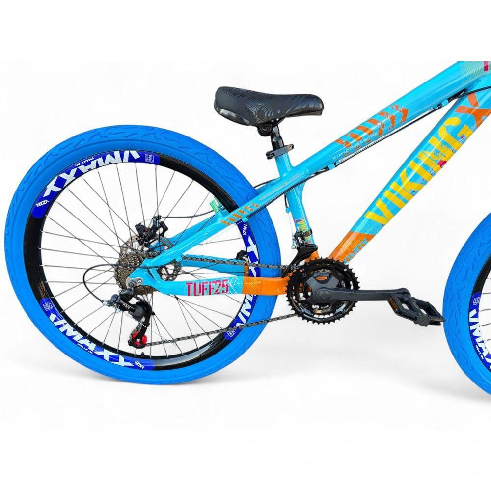 Bicicleta Aro 26 Vikingx Tuff Câmbios Shimano Freio Hidráulico 21v ...