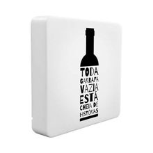 Luminária Box Slim Garrafa Vazia Usb