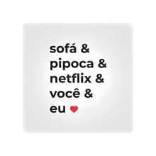 Luminária Slim Box Você & Eu Led Presente Namorados