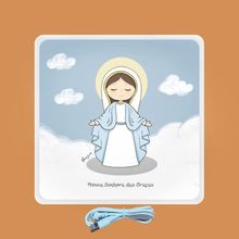 Mini Luminária Box Santa Maria Usb