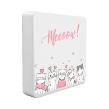 Luminária Box Slim Meow Usb